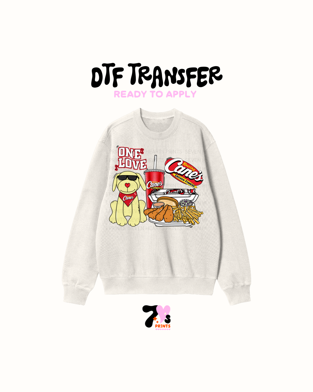 Cane's -  DTF Transfers