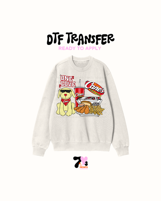 Cane's -  DTF Transfers