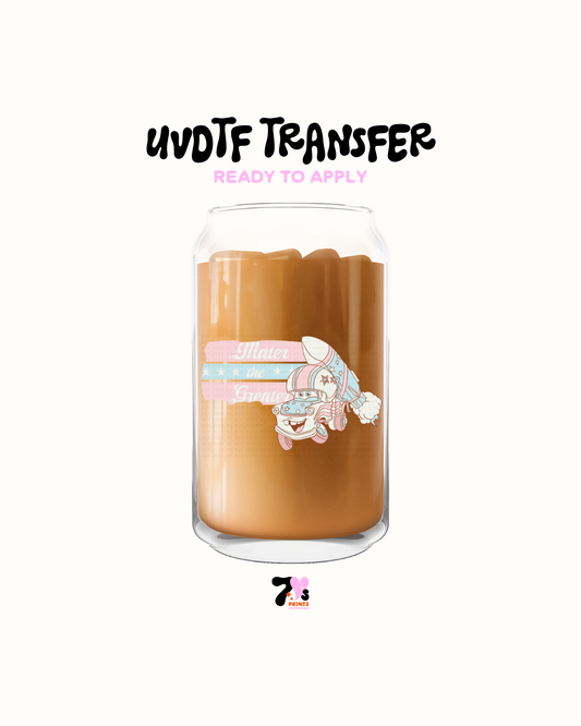 Mater the greater Pastel - UVDTF Decal