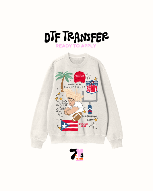 Super Bowl 2026 - DTF Transfers