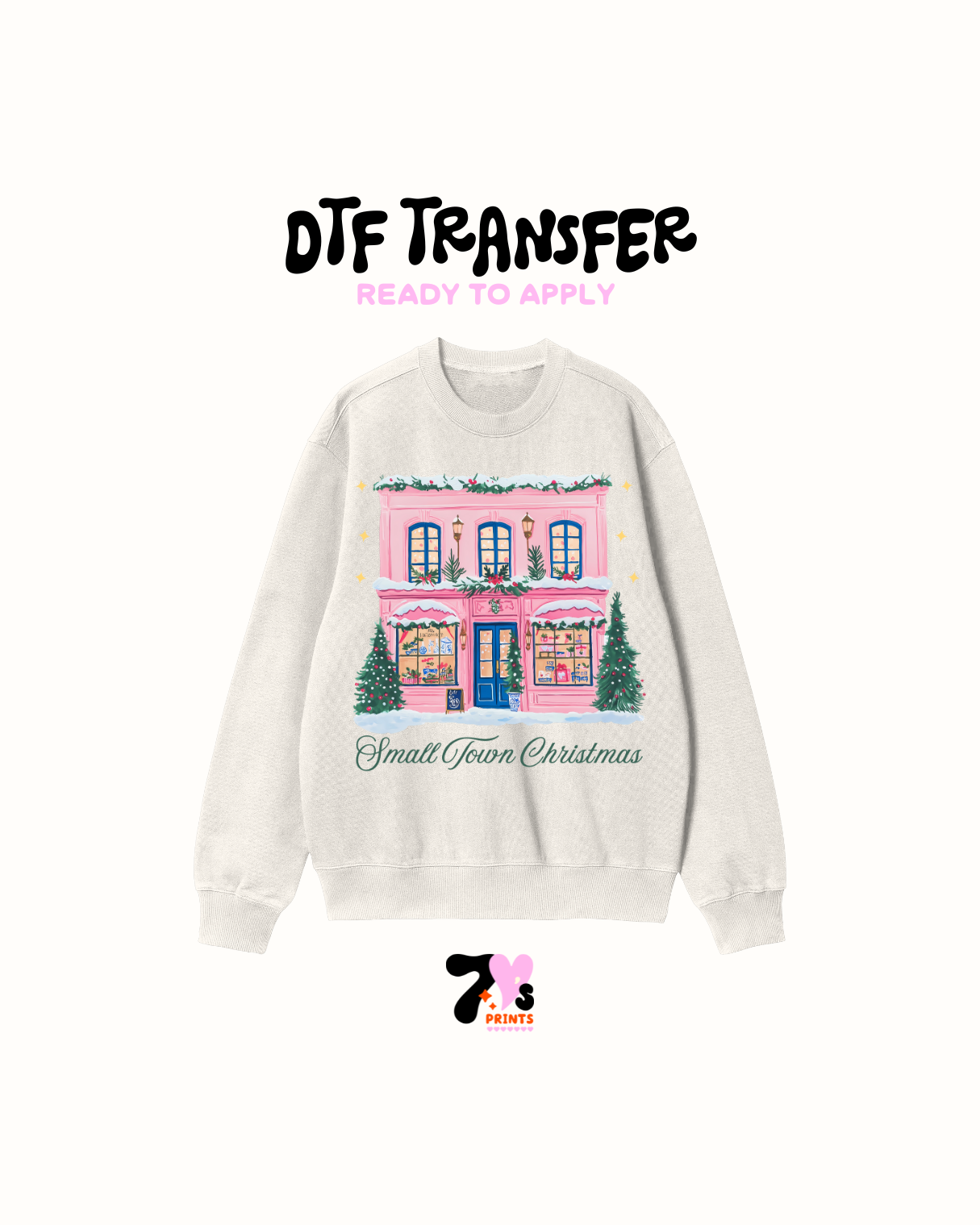 Small town xmas - DTF Transfers