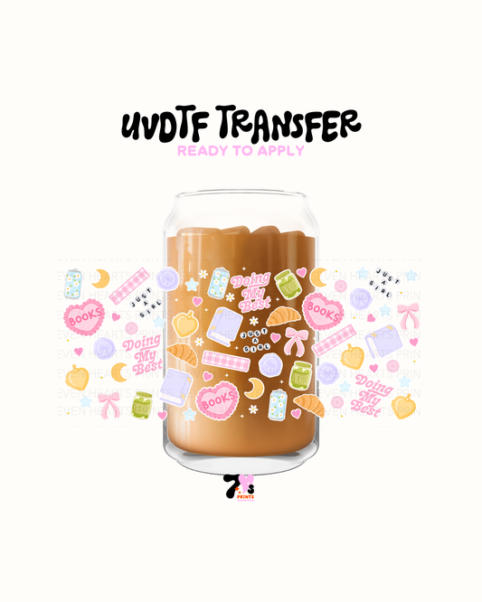 Collage Doing my best - UVDTF Wrap