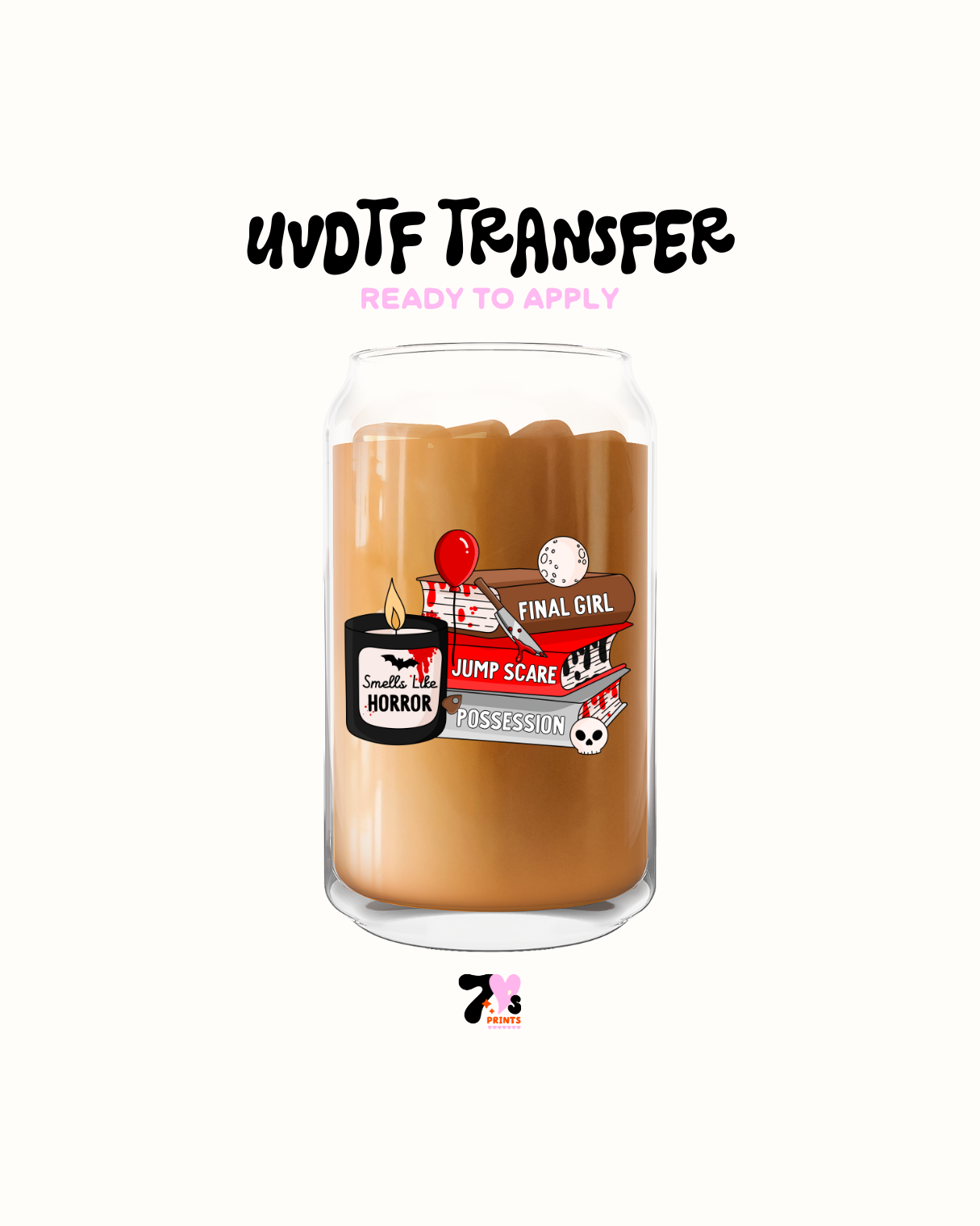 Smells like horror - UVDTF Decal