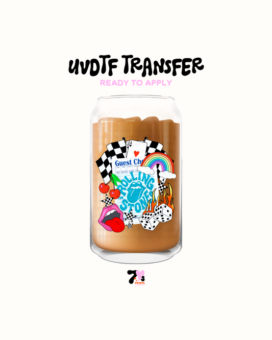 Rolling Stones - UVDTF Decal