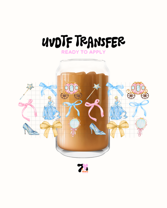 Blue princess - UVDTF Wrap