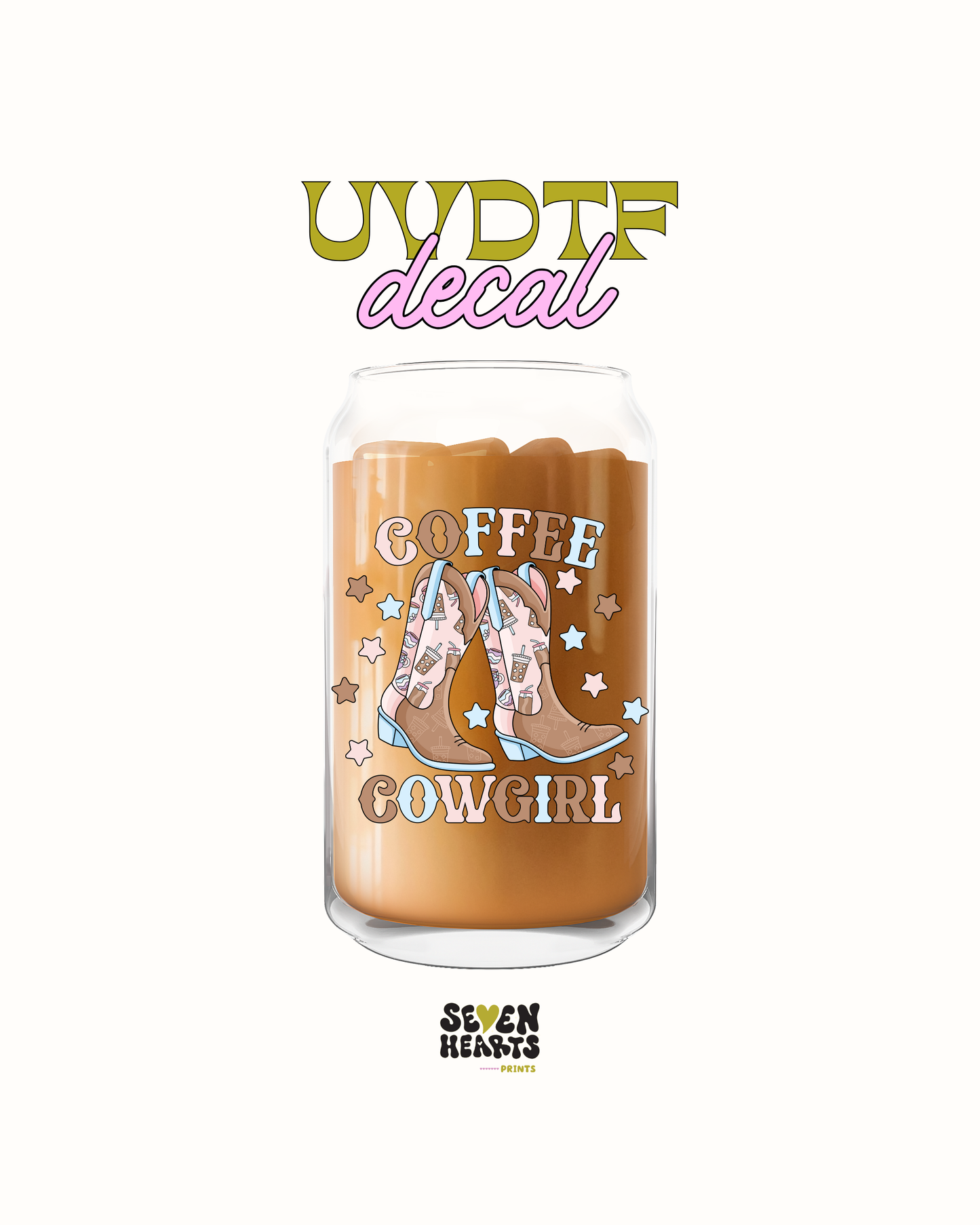 Coffee Cowgirl - UVDTF