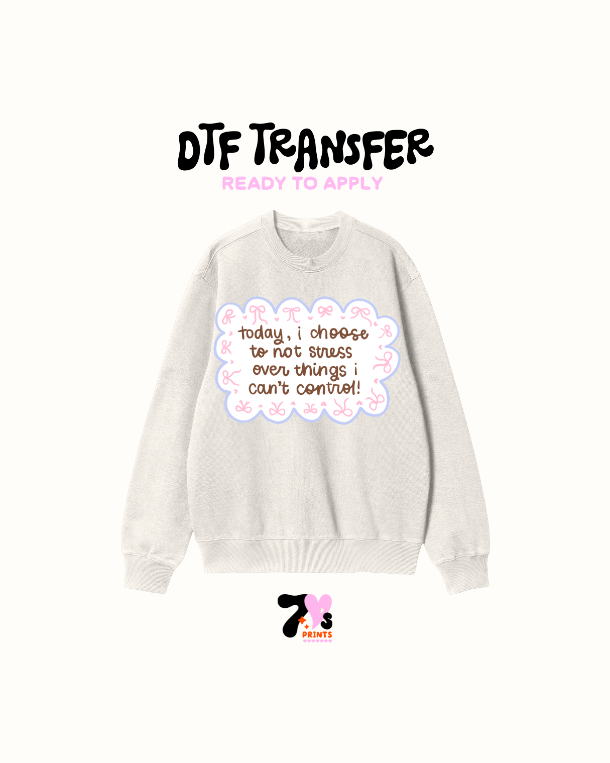 Stress control- DTF Transfer