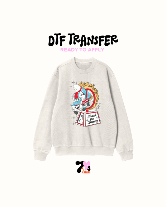 Mater the grater - DTF Transfer