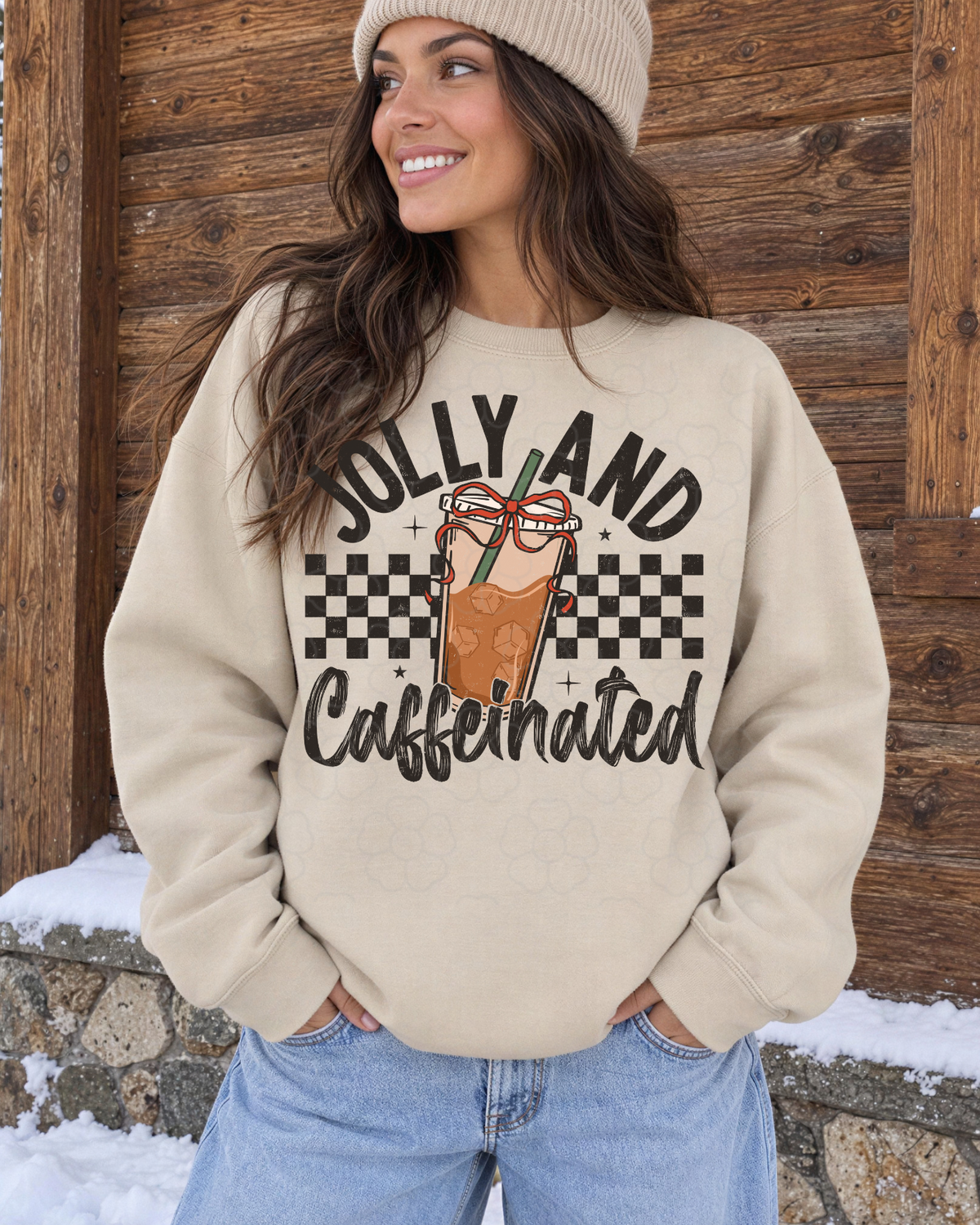 Jolly and Caffeinated -  DTF Transfers