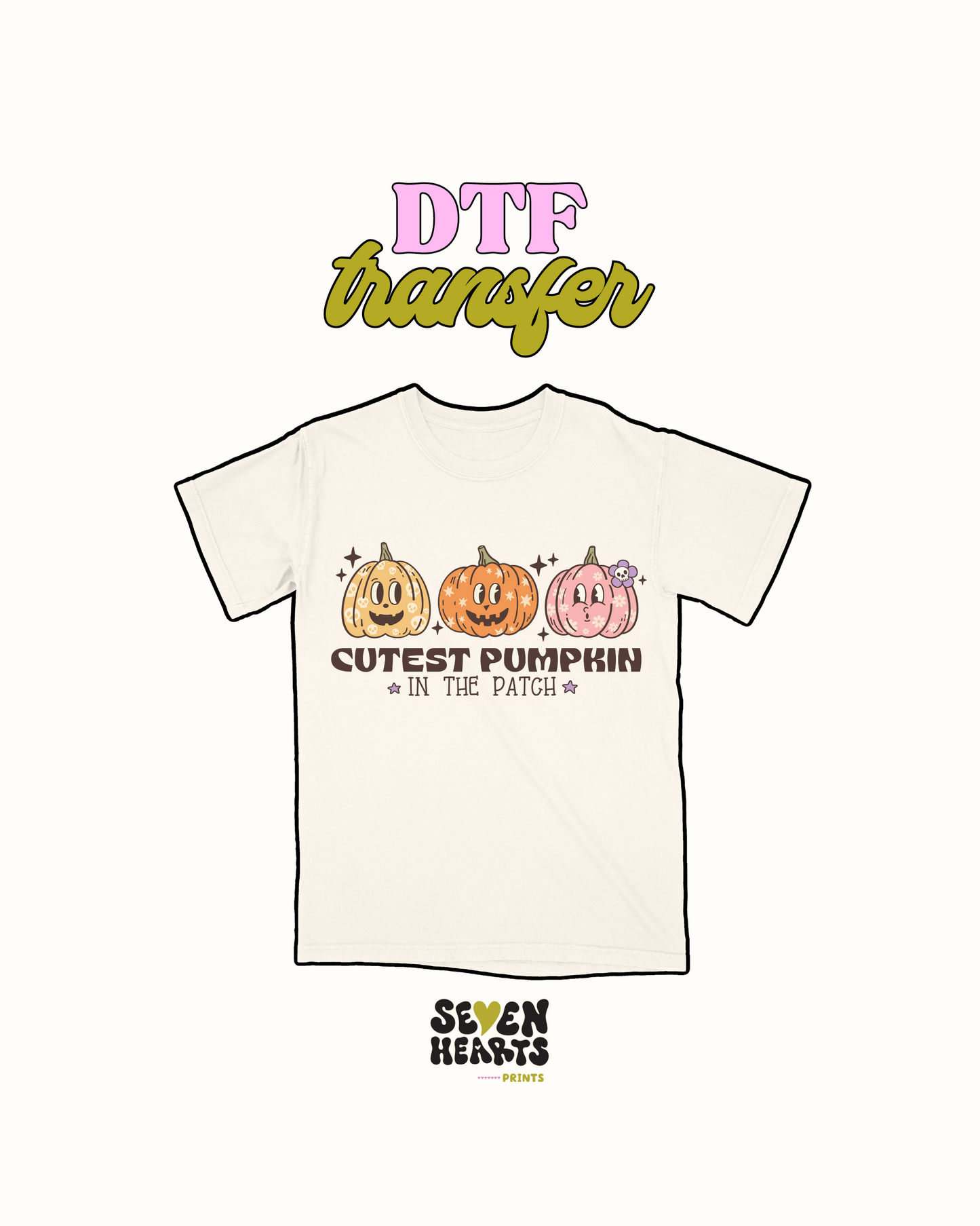 Cutest pumkin - DTF Transfer