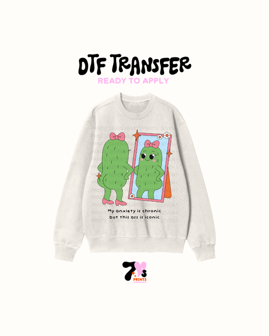 Chronic anxiety - DTF Transfers