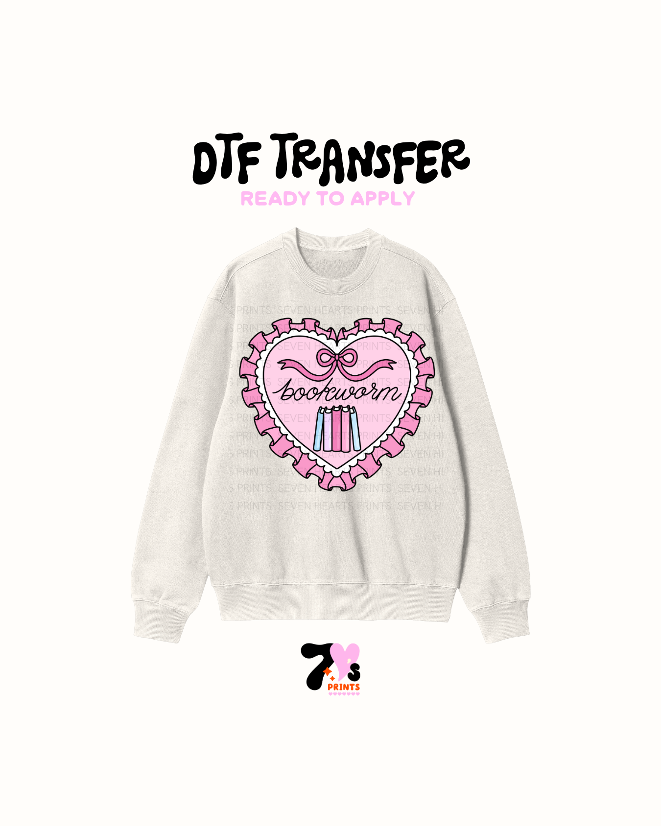 Bookworm- DTF Transfers