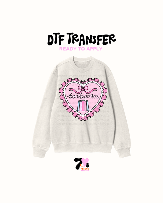 Bookworm- DTF Transfers