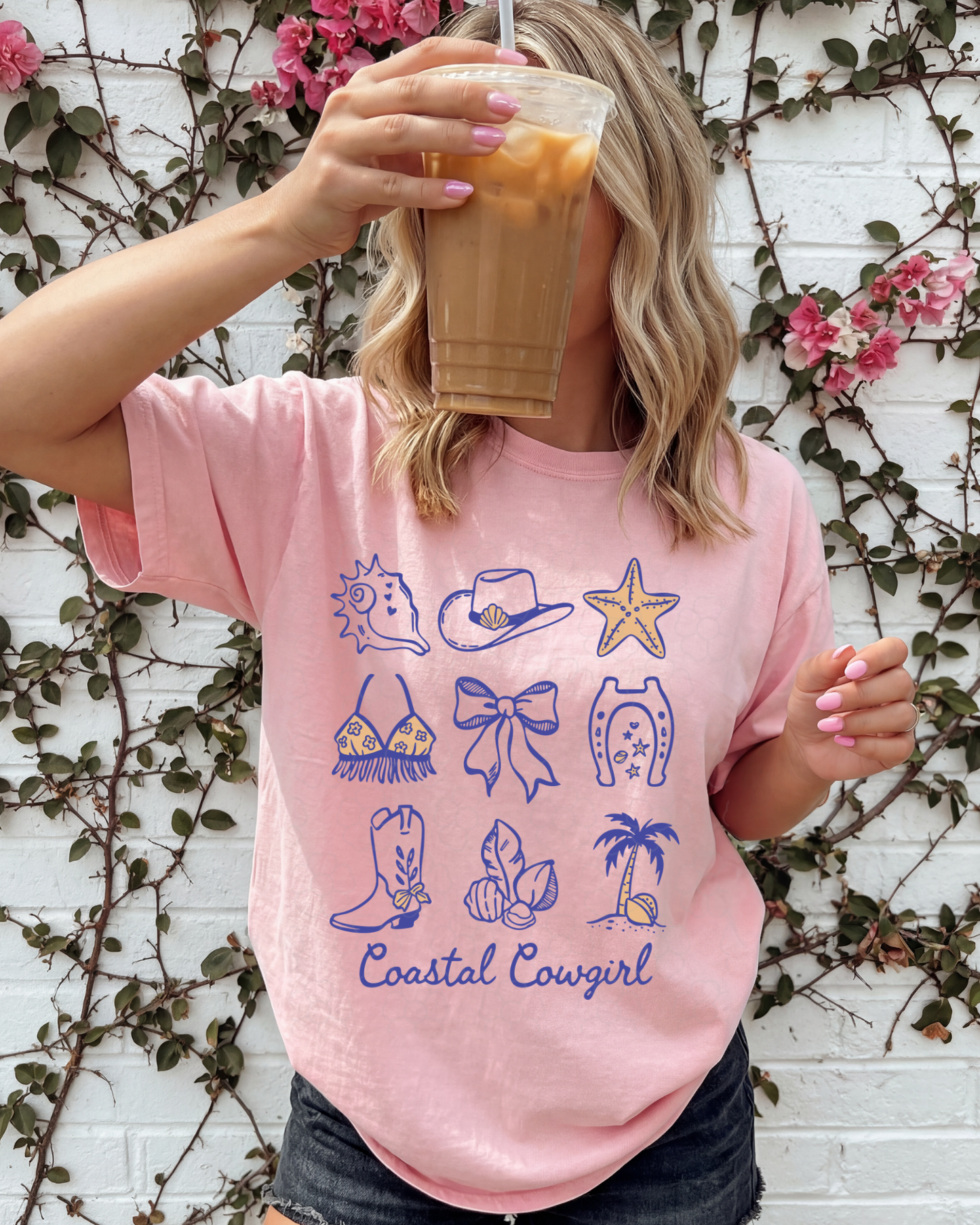 Coastal cowgirl- DTF Transfers