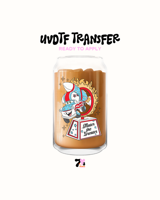 Mater the greater - UVDTF Decal