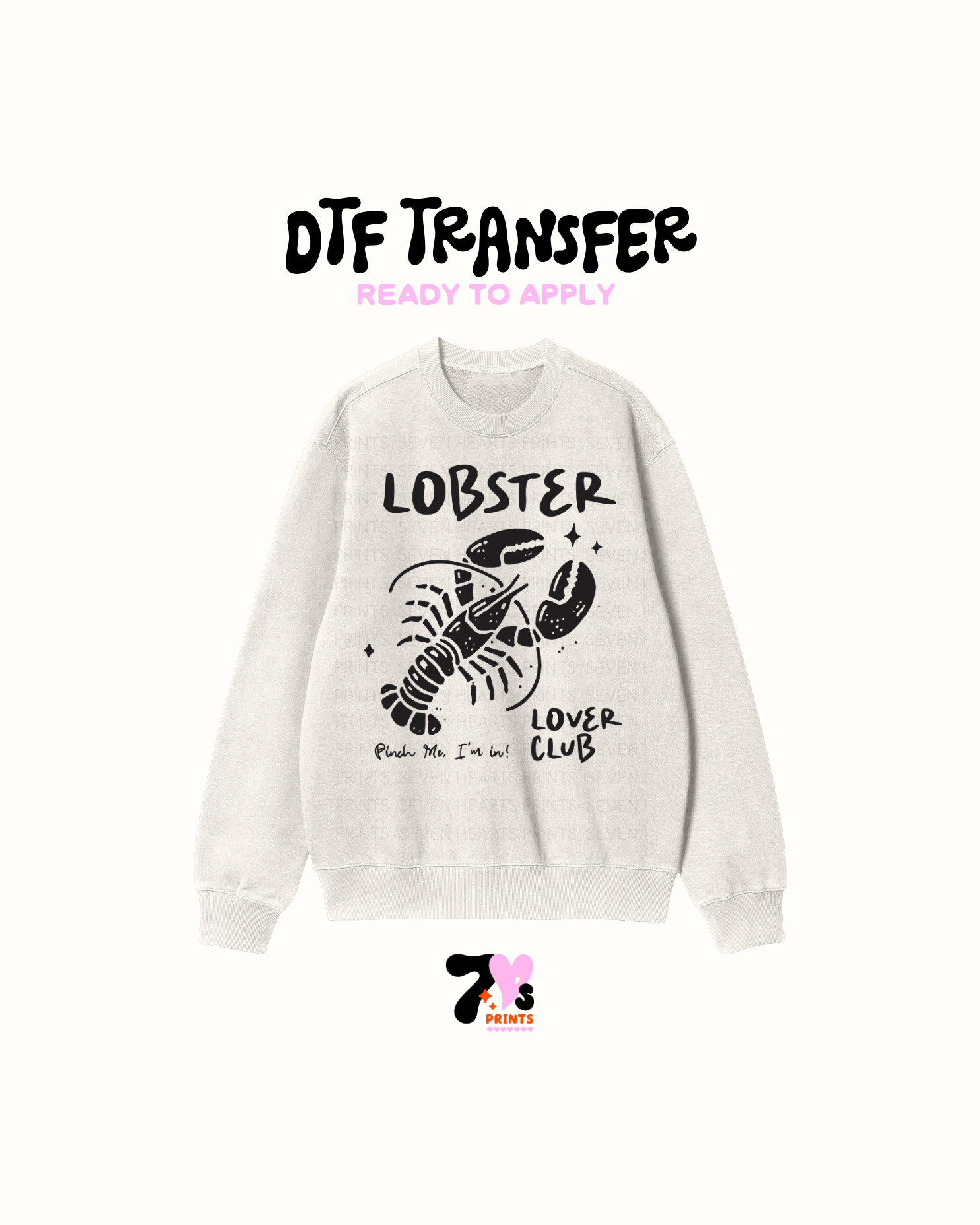 Lobster- DTF Transfers