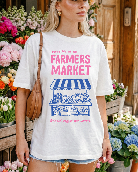 Meet me at the farmers market lets talk carrotts- DTF Transfers