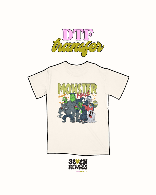 Moster mask - DTF Transfer