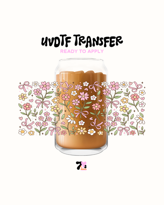 Flower bows  - UVDTF Wrap