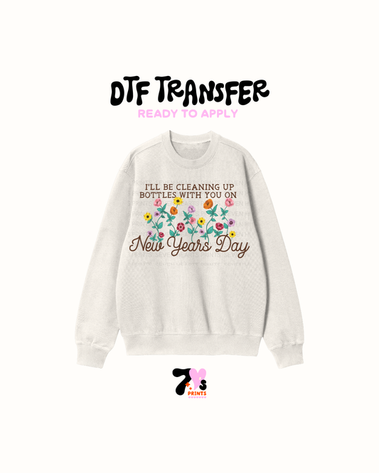Cleaning up bottles with you on NY - DTF Transfers