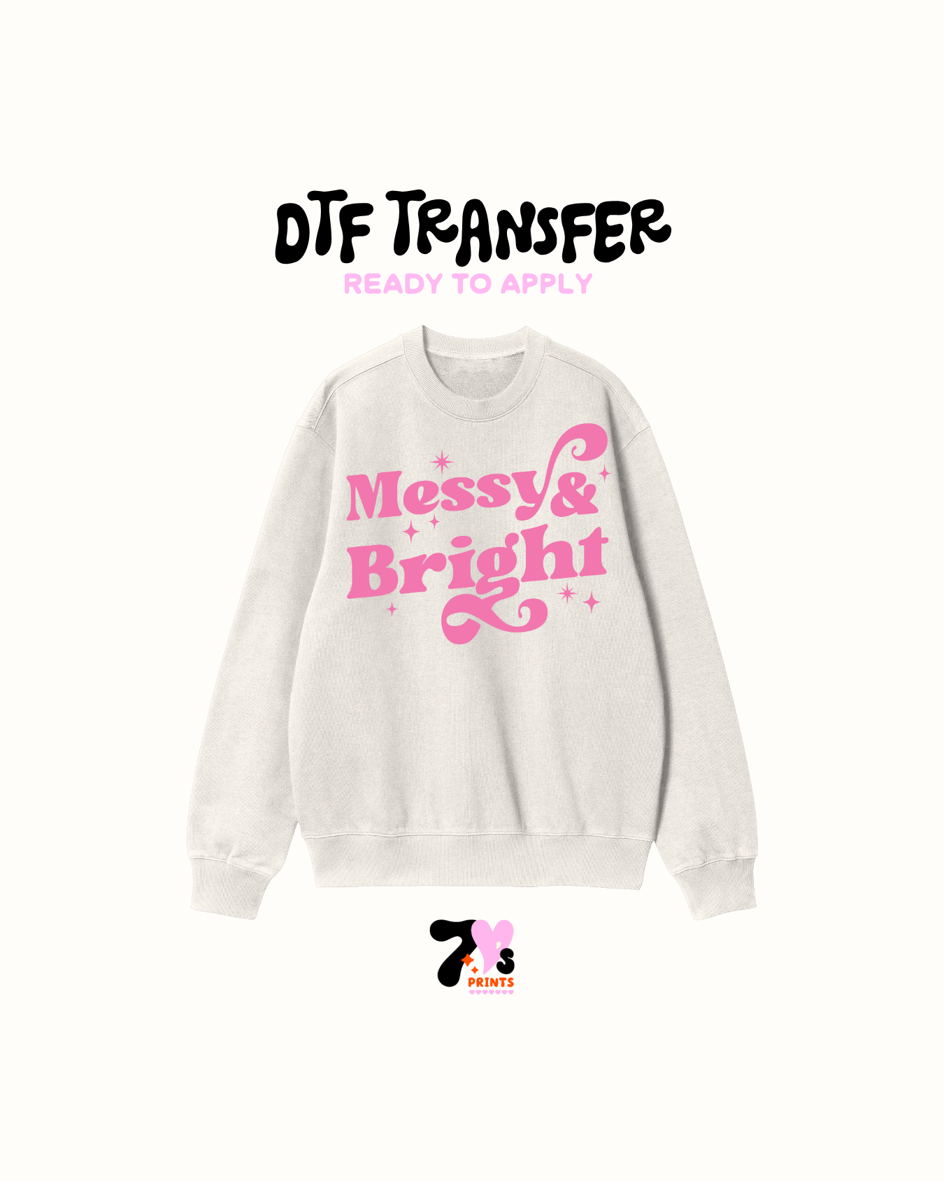 Messy bright -  DTF Transfers