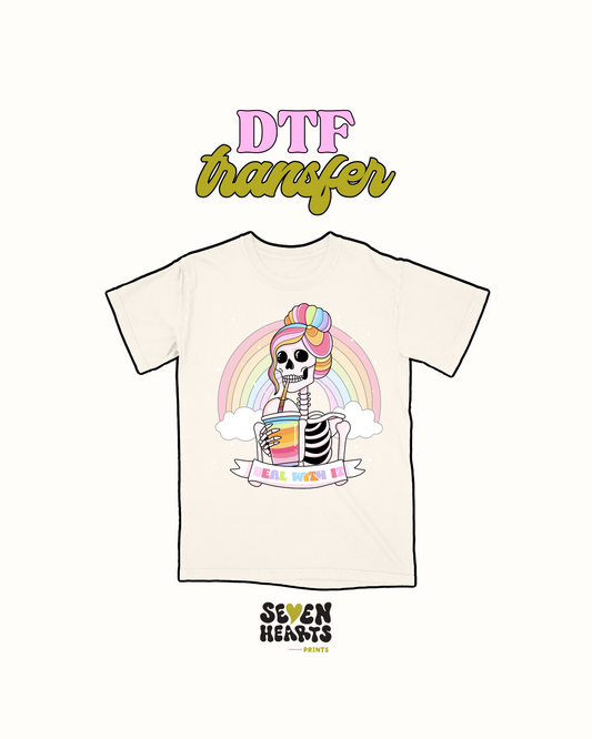 Deal with it - DTF Transfer