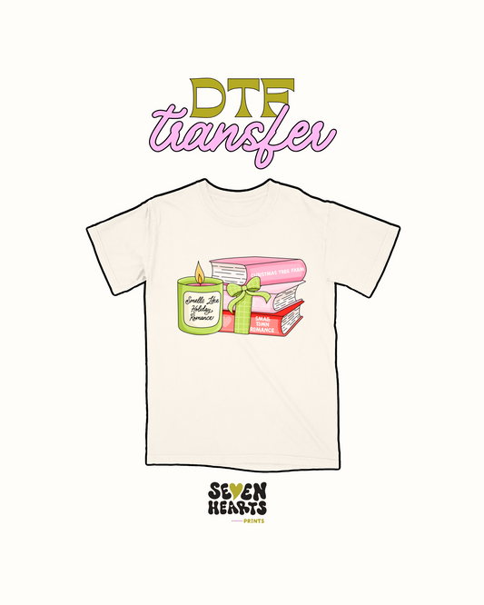 Smells like holiday romance - DTF Transfer