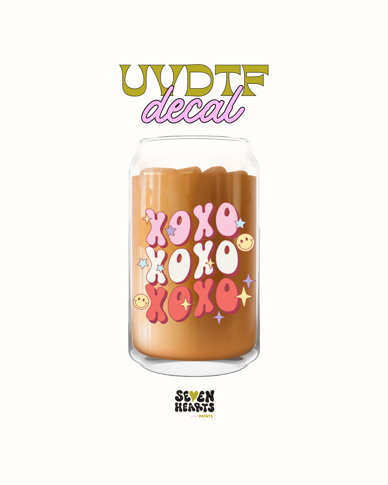 Xoxo - UVDTF Decal