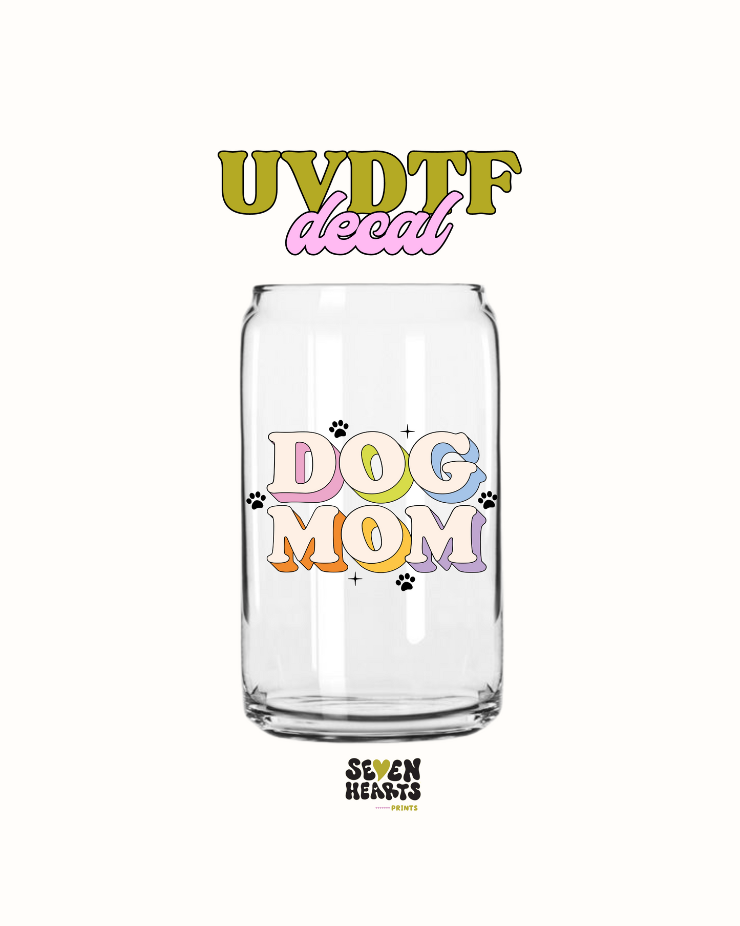 Mamá perro - UVDTF 