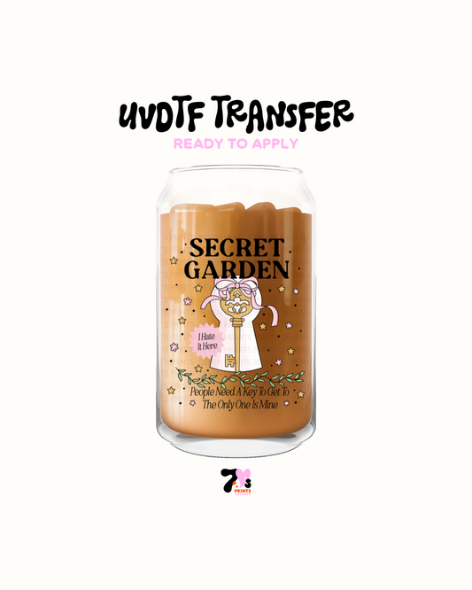 Secret gardens - UVDTF Decal