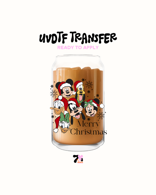 Merry Christmas - UVDTF Decal