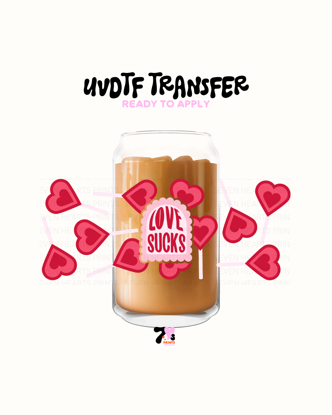 Love Sucks - UVDTF Wrap