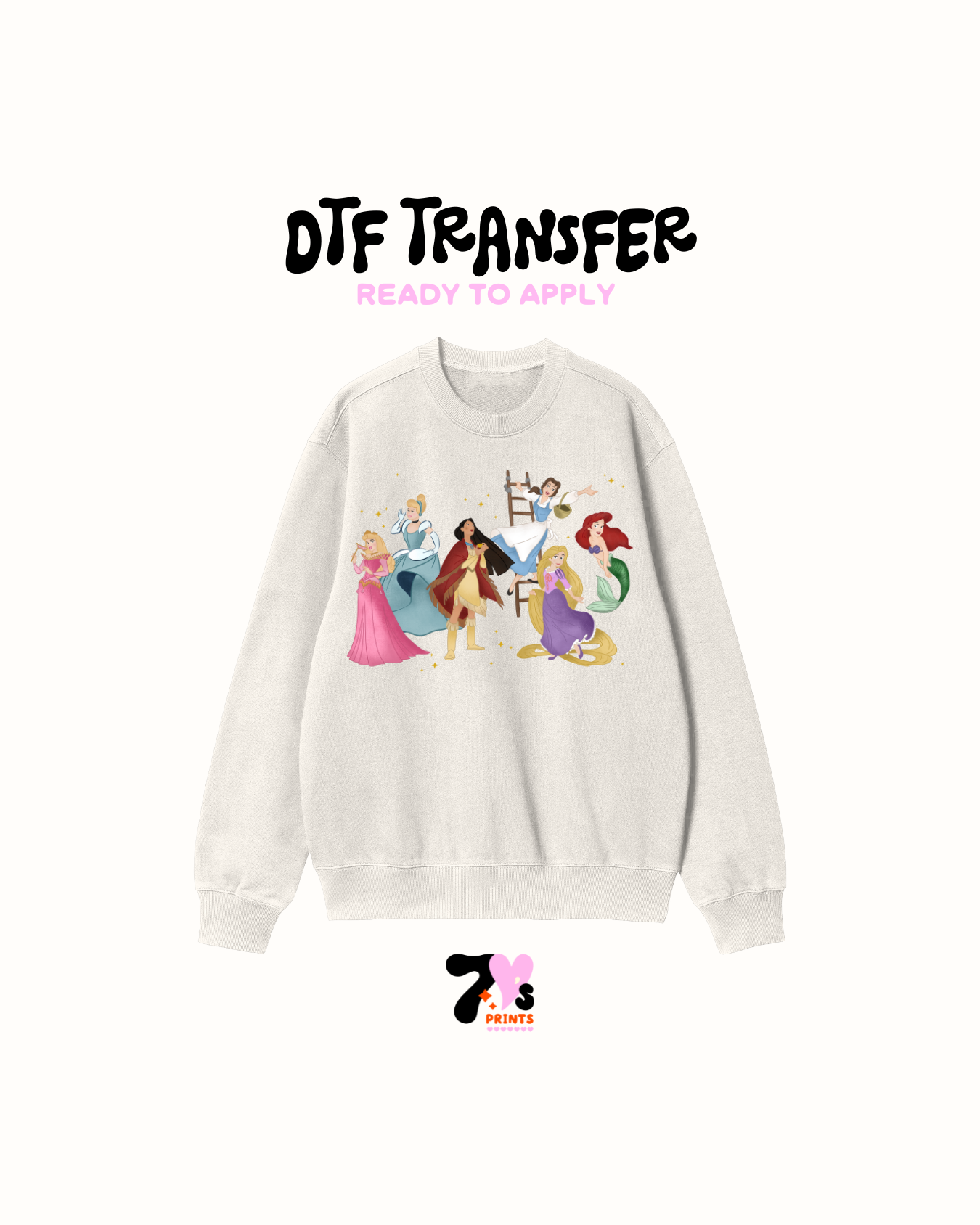 Princess friends -  DTF Transfers