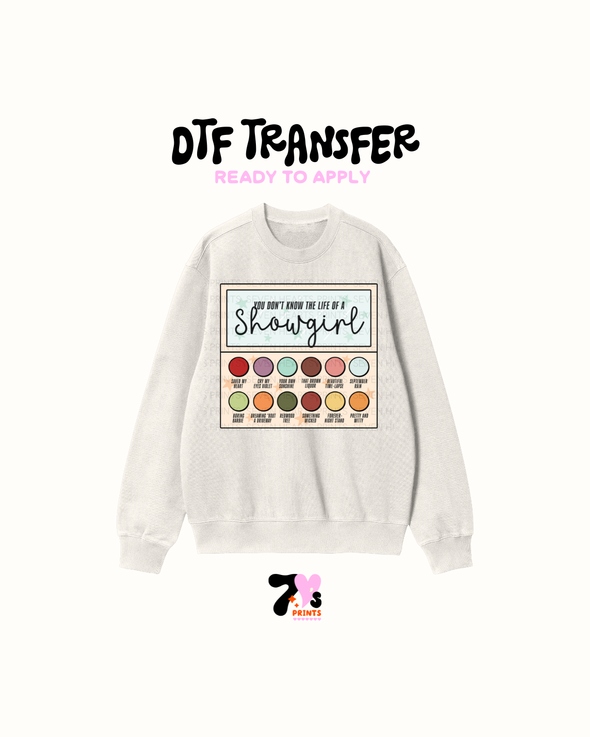 You dont know the life of a showgirl - DTF Transfers