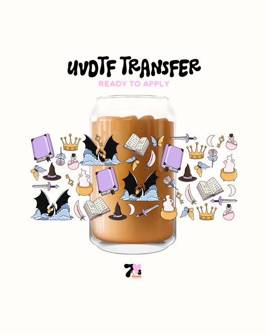 Fantasy book - UVDTF Wrap