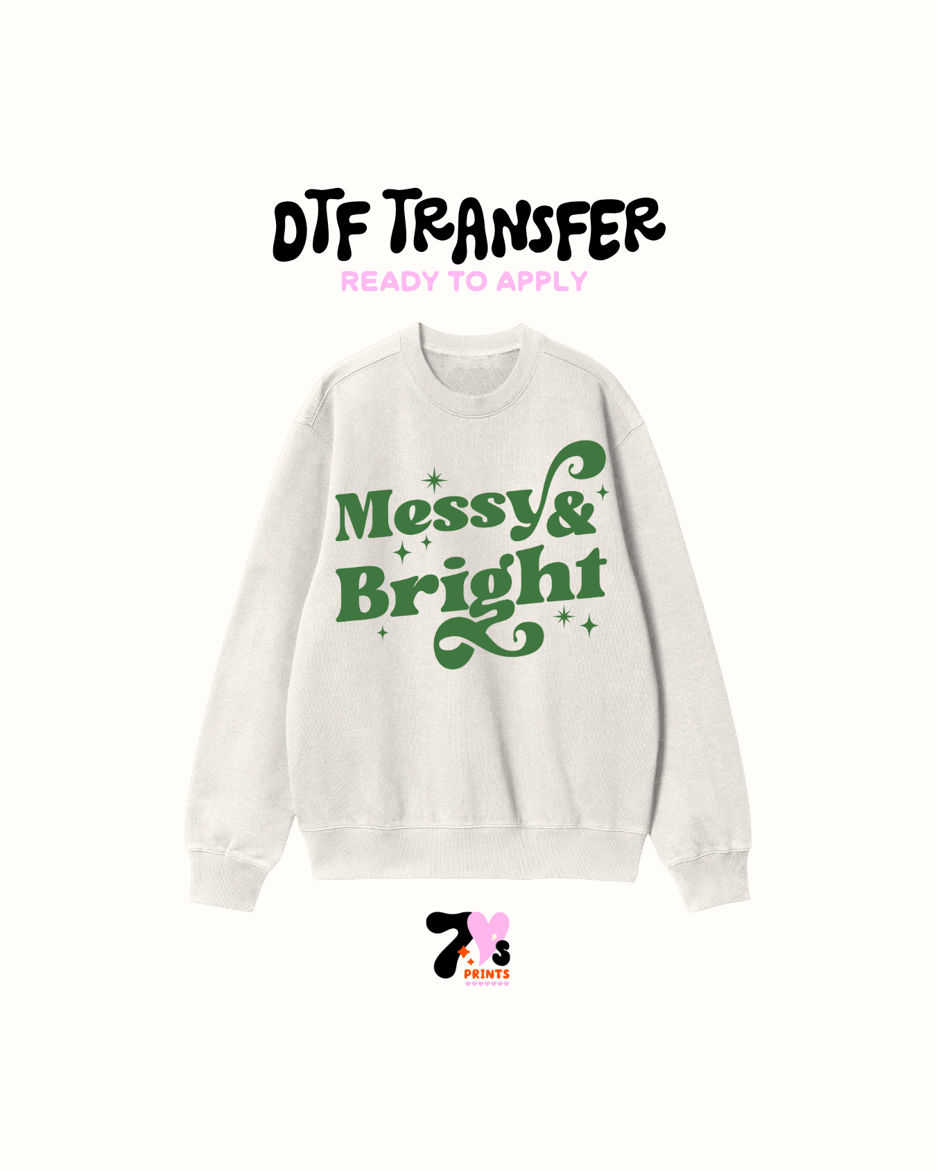 Messy bright -  DTF Transfers