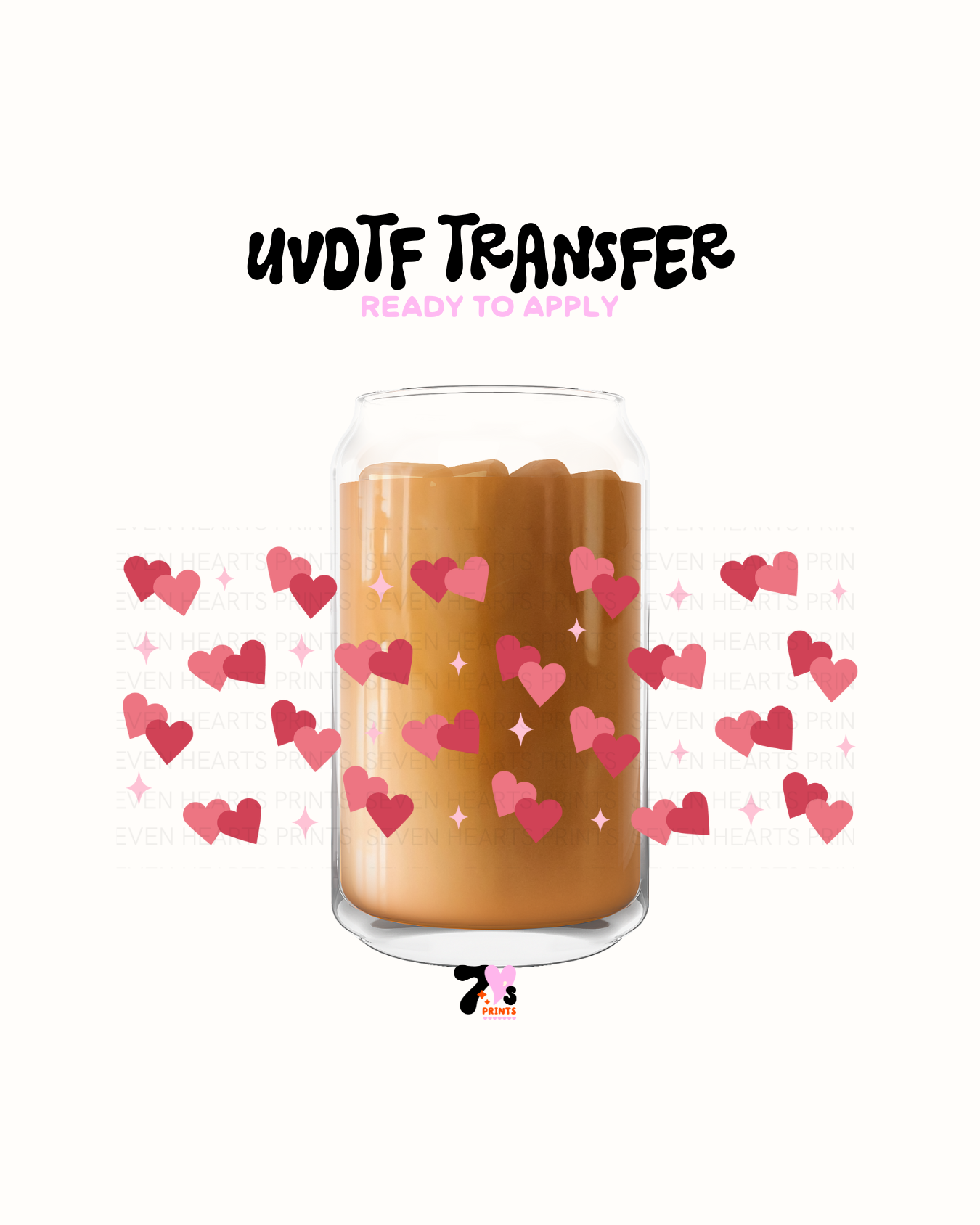 Heart Lollipops - UVDTF Wrap