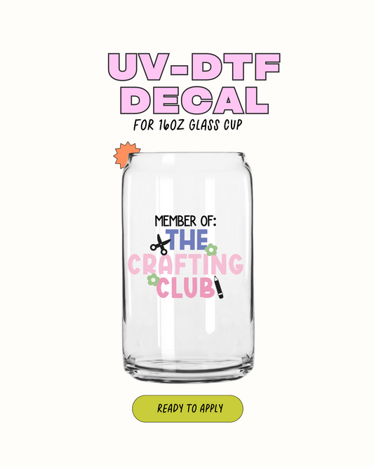 Crafting club - UVDTF