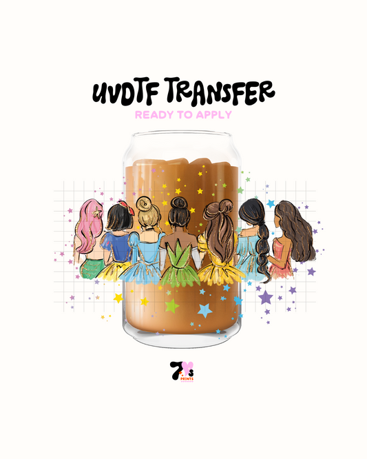 Princess's- UVDTF Wrap