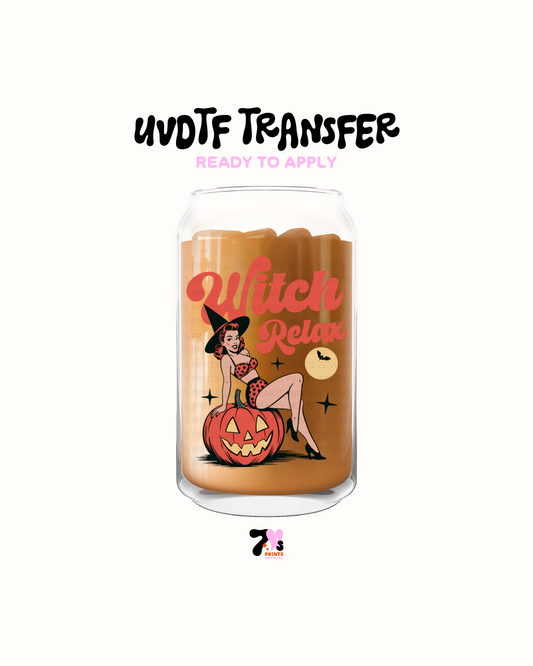 Witch relax - UVDTF Decal