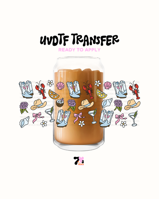 Coastal Cowgirl - UVDTF Wrap