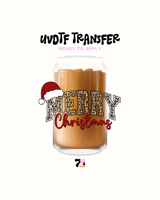 Merry Christmas - UVDTF Decal