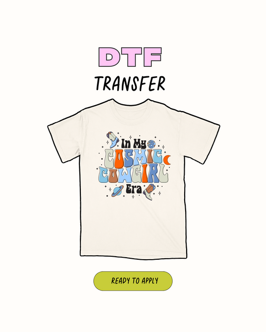 En la era de My Cosmic Girl - Transferencia DTF