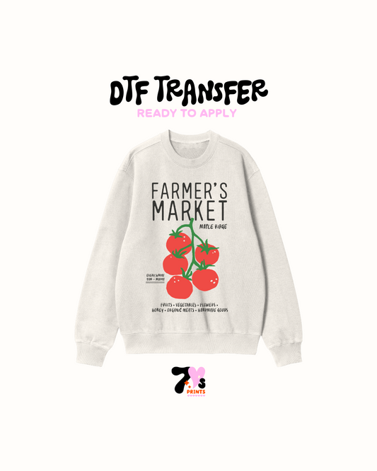 Farmers market DTF Transfers