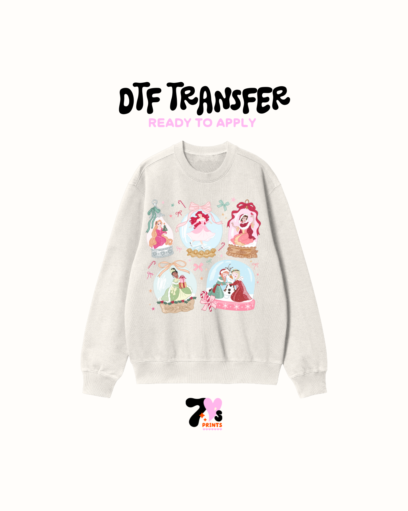 Princess and friends -  DTF Transfers