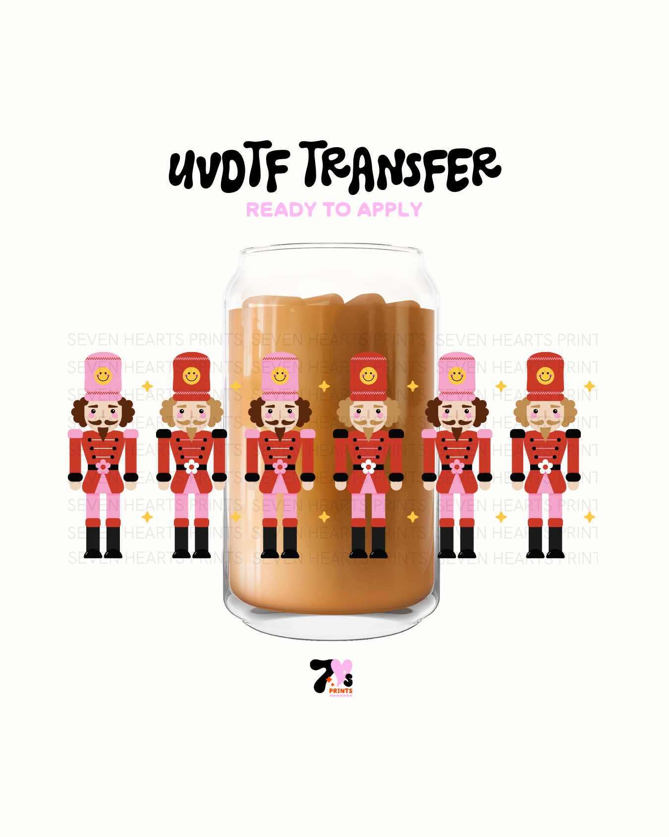 Nut crackers xmas - UVDTF Wraps