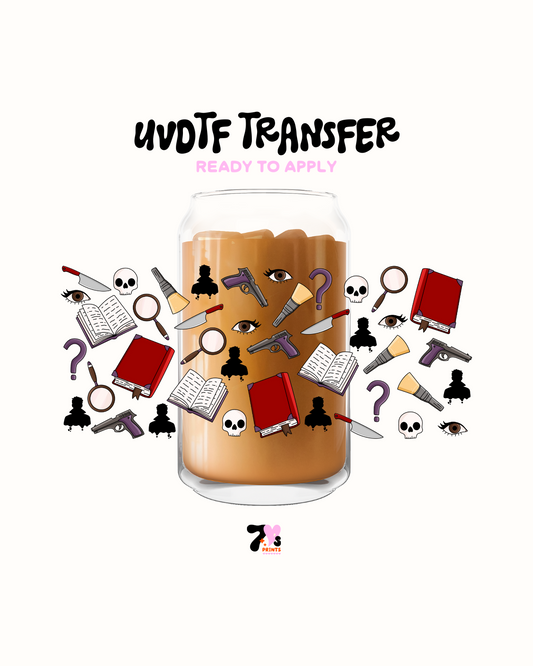 Mystery book club - UVDTF Wrap