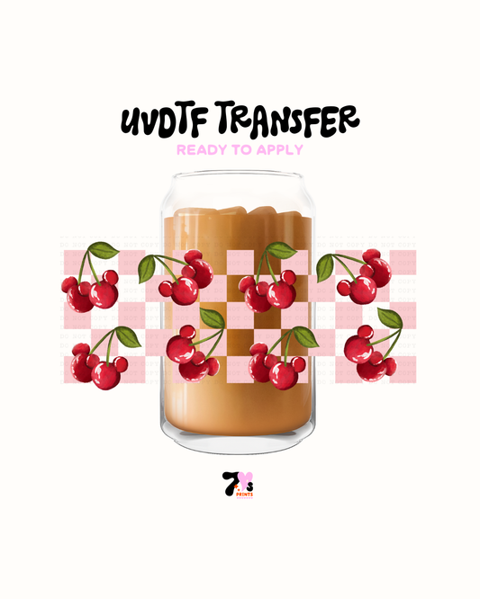Cherry mouse - UVDTF Wrap
