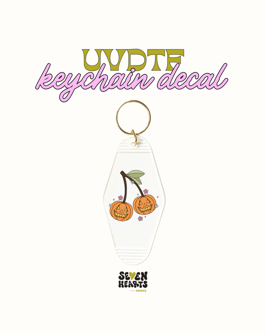 cherry pumpkins - Set of 5 UVDTF