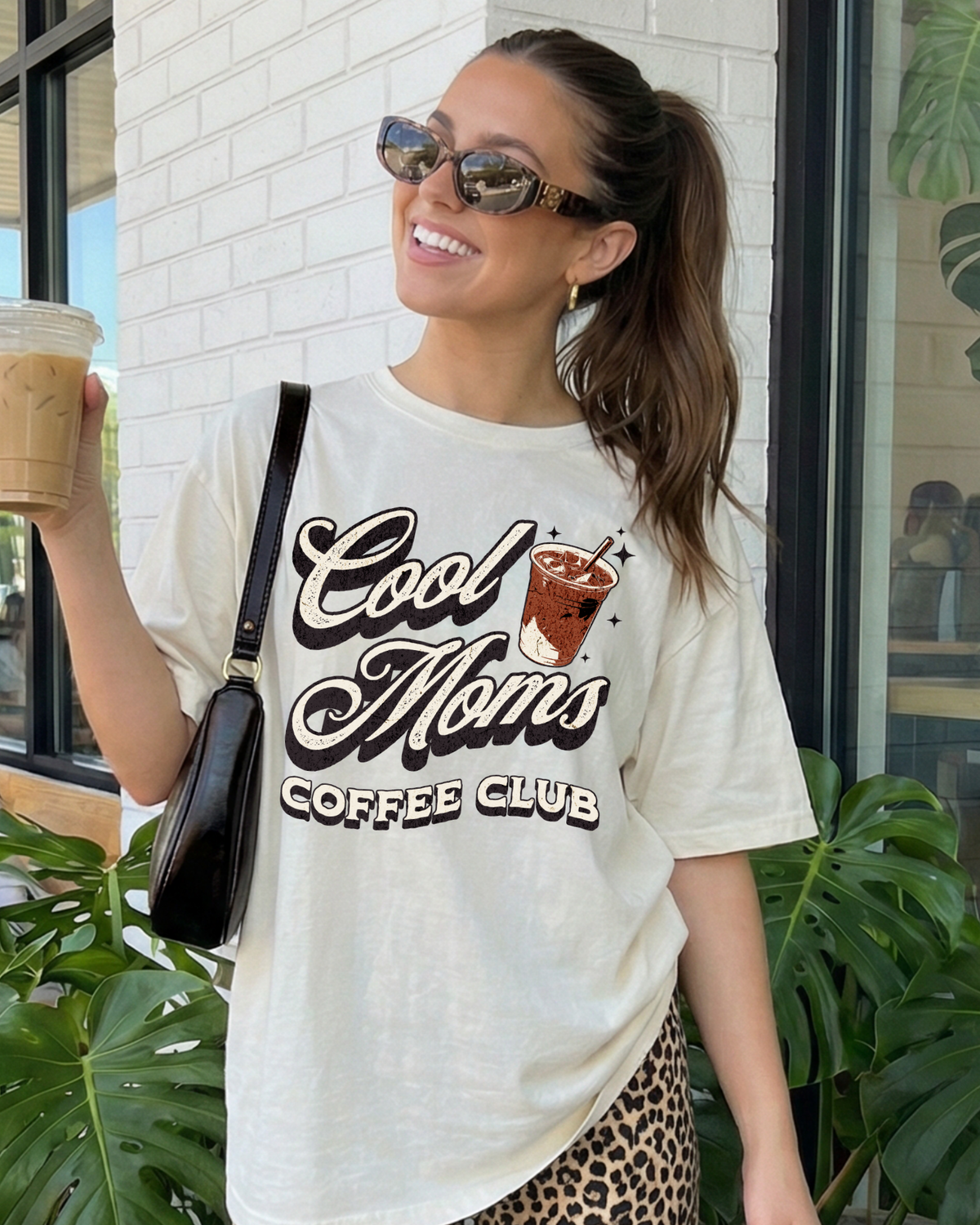 Cool moms coffee club - DTF Transfers